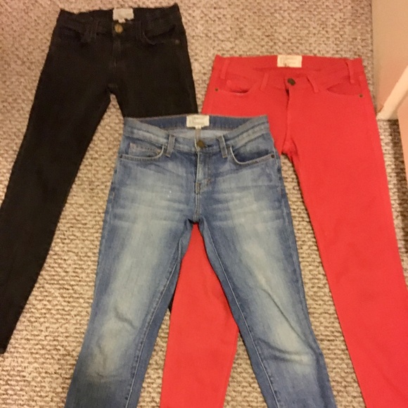 Current/Elliot jeans/pants, 3 pairs, 24, 25 - Picture 1 of 4
